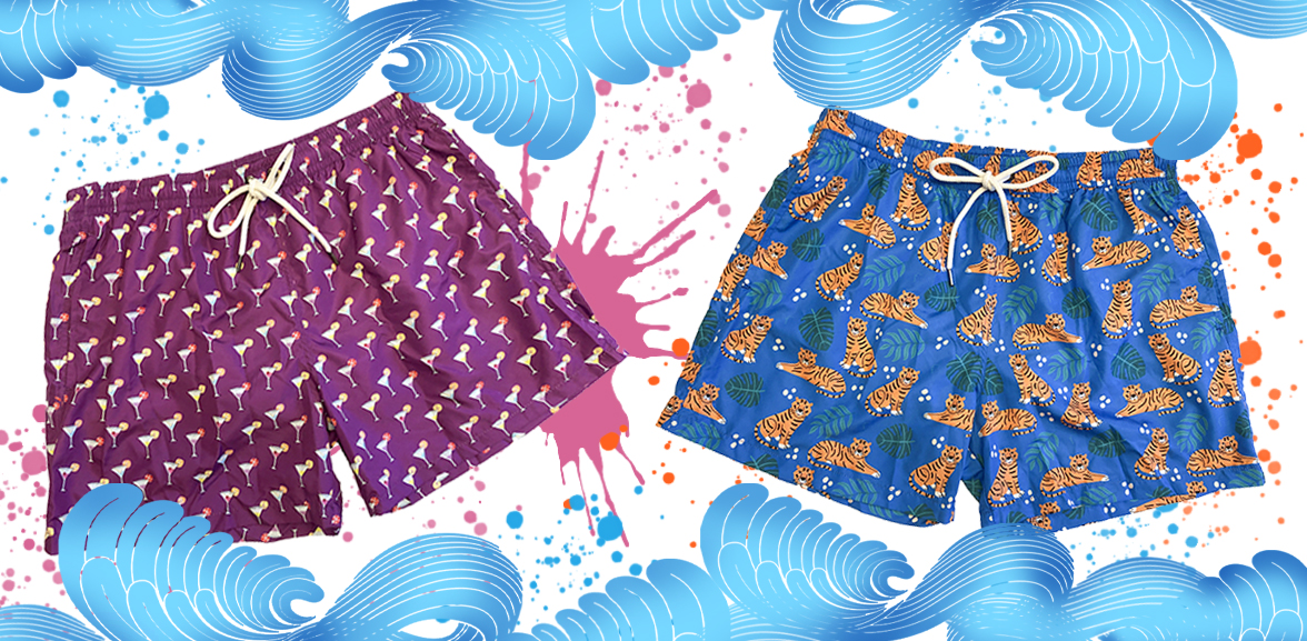Men's Beachwear Beachwear accessories made in Italy by Fragiacomo